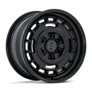 Black Rhino – BR600 VAGABOND – Black – 17″x8″ 32mm – All weather Wheels – BR600MB17803832